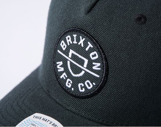 Kšiltovka Brixton Crest C MP Snapback - Black