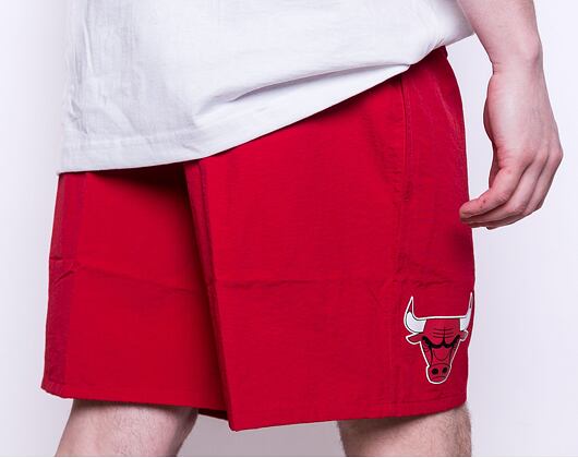 Kraťasy Mitchell & Ness Team Heritage Woven Short CHICAGO BULLS Scarlet