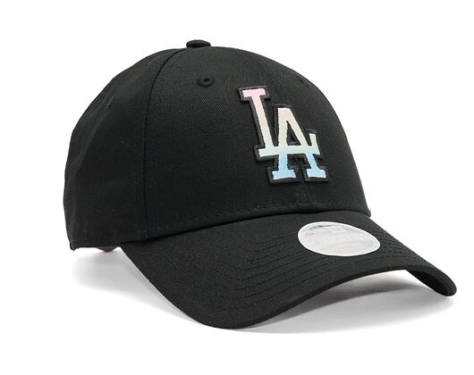 New Era 9FORTY Womens MLB Ombre Infill Los Angeles Dodgers Black Cap