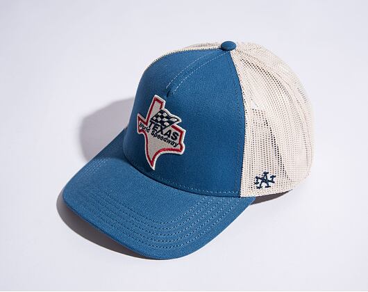 Kšiltovka American Needle Valin - Texas World Speedway Ivory Breaker Blue