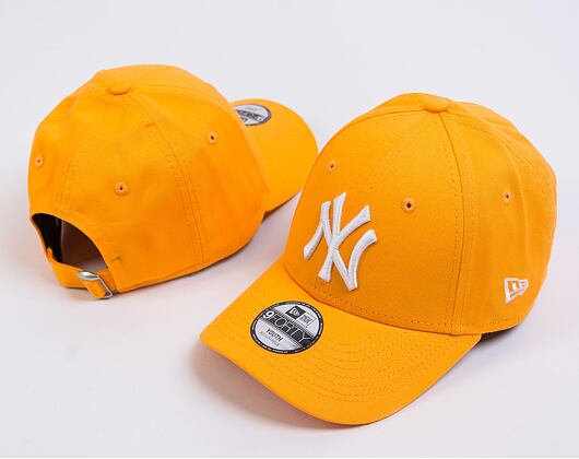 Dětská Kšiltovka New Era 9FORTY Kids MLB League Essential New York Yankees Papya Smoothie / White