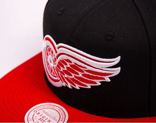 Kšiltovka Mitchell & Ness NHL Team 2 Tone 2.0 Snapback Detroit Red Wings Black / Red