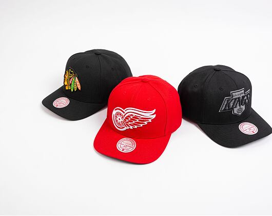 Kšiltovka Mitchell & Ness NHL Team Ground 2.0 Pro Snapback Detroit Red Wings Red