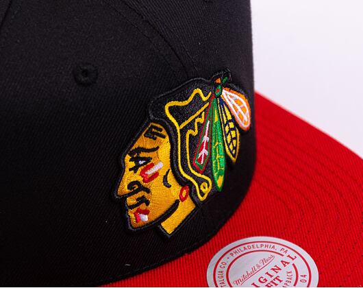 Kšiltovka Mitchell & Ness NHL Team 2 Tone 2.0 Snapback Chicago Blackhawks Black / Red