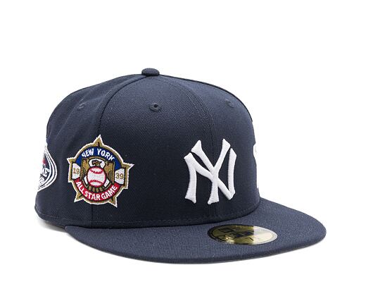 Kšiltovka New Era 59FIFTY MLB Coops Multi Patch New York Yankees Team Color / White