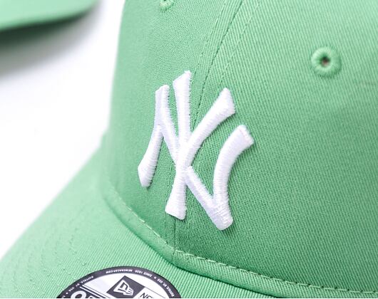 Dětská Kšiltovka New Era 9FORTY Kids MLB League Essential New York Yankees Tropical Green / White