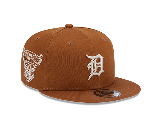 Kšiltovka New Era 9FIFTY MLB Side Patch Detroit Tigers Toasted Peanut / Stone