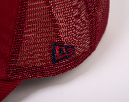 New Era 9FORTY Trucker Heritage Snapback Cardinal Cap