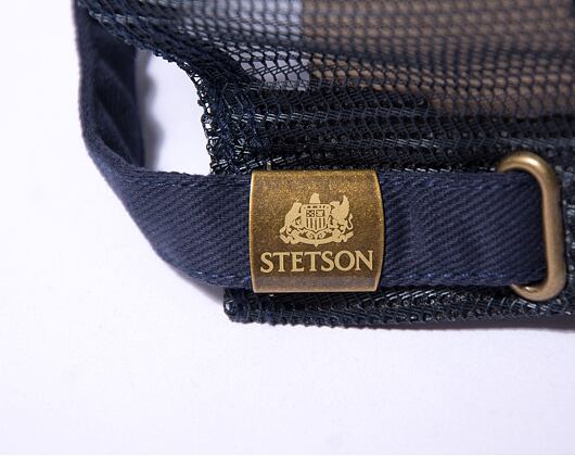 Kšiltovka Stetson Trucker Cap Vintage Brushed Twill Navy Blue