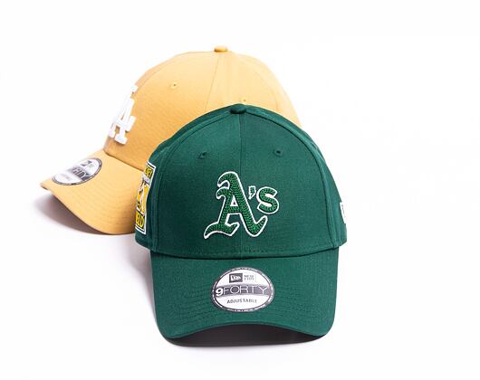 Kšiltovka New Era 9FORTY MLB New Traditions Oakland Athletics Dark Green / White