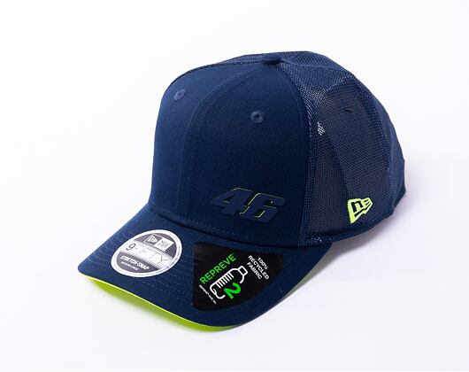 Kšiltovka New Era 9FIFTY Stretch-Snap Repreve VR46 Navy / Upright Yellow