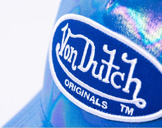 Kšiltovka Von Dutch Trucker Adelaide - Polyester - Blue Metallic