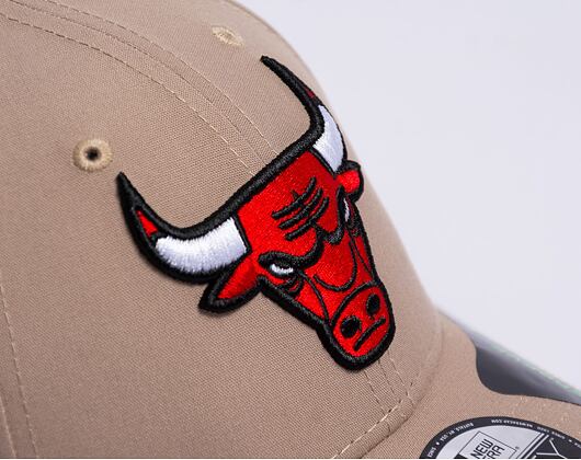 Kšiltovka New Era 9FORTY NBA Repreve Chicago Bulls Ash Brown / Red