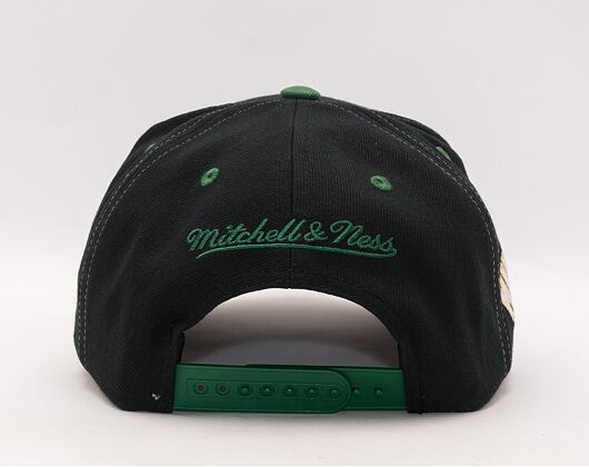 Kšiltovka Mitchell & Ness Overbite Pro Snapback Milwaukee Bucks Black