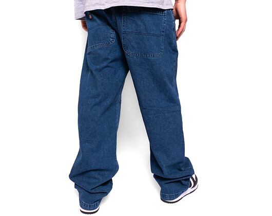 Džíny Dickies Double Knee Denim Pant Dark Blue