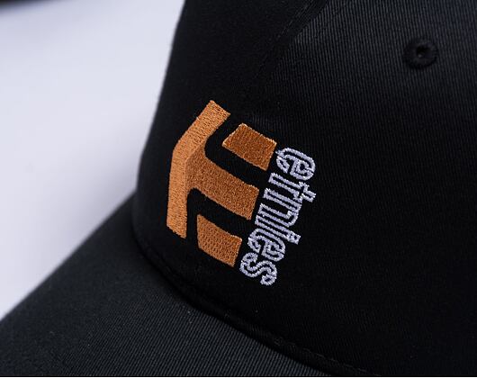 Kšiltovka Etnies Corp Combo Snapback Black / Orange