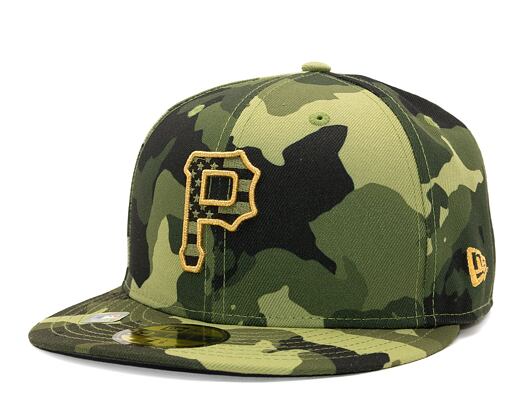 Kšiltovka New Era 59FIFTY MLB "2022 Armed Forces" Pittsburgh Pirates - Camo