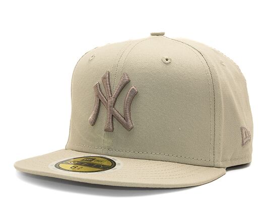 Dětská kšiltovka New Era 59FIFTY Kids MLB League Essential New York Yankees - Stone / Ash Brown