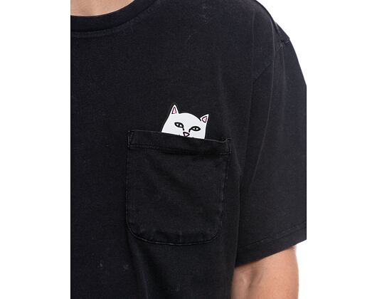 RIP N DIP Lord Nermal Pocket Tee Black Mineral Wash