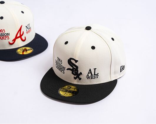 Kšiltovka New Era 59FIFTY MLB 93 Division Chicago White Sox - Off White