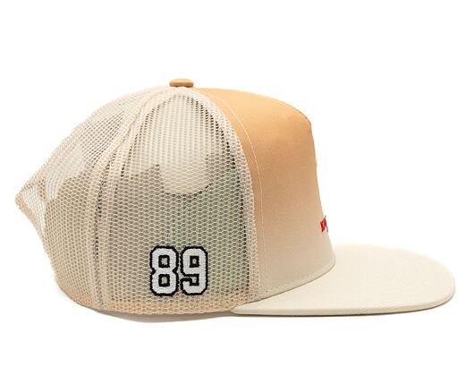 Kšiltovka Karl Kani J Gradient Flat Brim sand/white