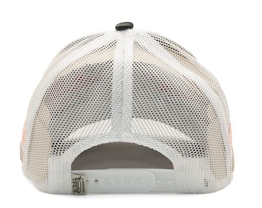 Kšiltovka Von Dutch Boras Trucker - Satin - Grey/White