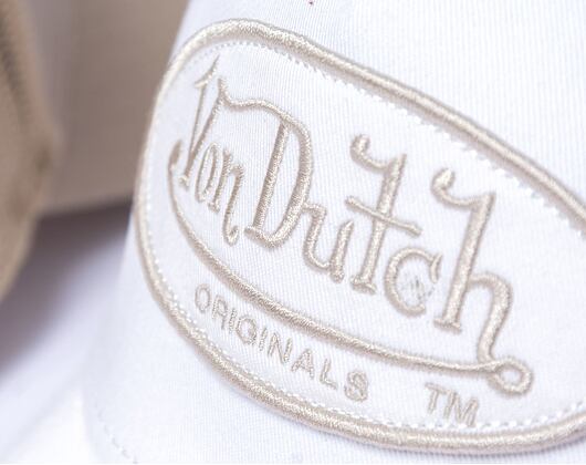 Kšiltovka Von Dutch Trucker Boston - White