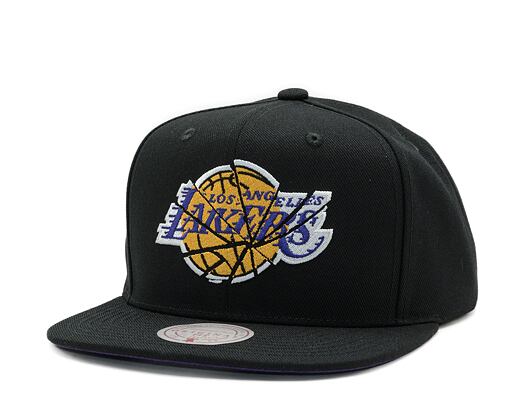 Kšiltovka NBA Shattered Snapback Los Angeles Lakers Black