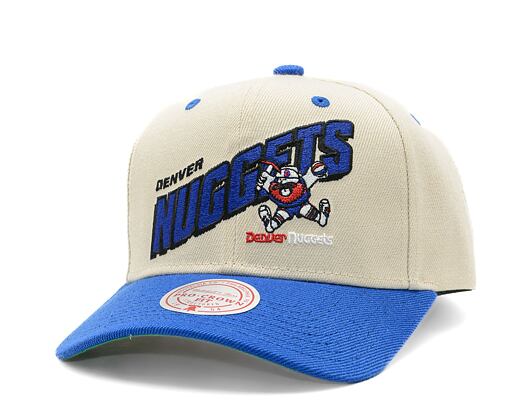 Kšiltovka NBA Retro Type Pro Snapback Hwc Denver Nuggets Off White