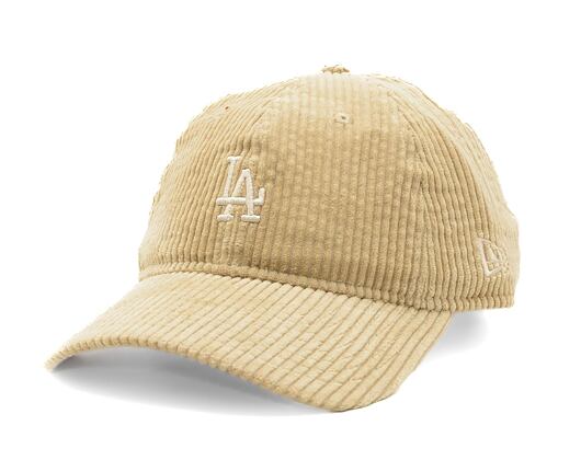 Kšiltovka New Era - 9TWENTY Cord - LA Dodgers - Beige