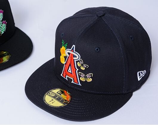 Kšiltovka New Era - 59FIFTY MLB City Flower Icon - Anaheim Angels - Navy