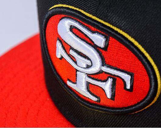 Kšiltovka New Era - 59FIFTY NFL Visor Clip - San Francisco 49ers - Black