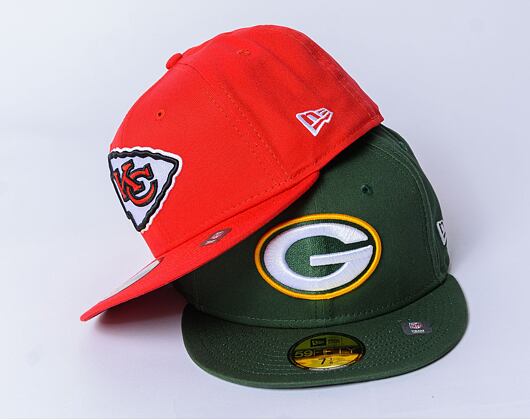 Kšiltovka New Era - 59FIFTY - Green Bay Packers - Team Color