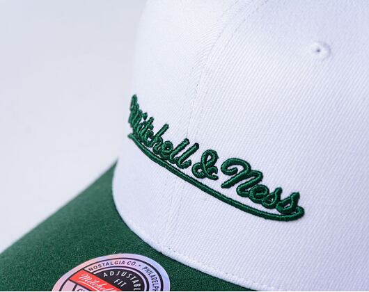 Kšiltovka Mitchell & Ness Branded Comfy Core Stretch Snapback White-Green