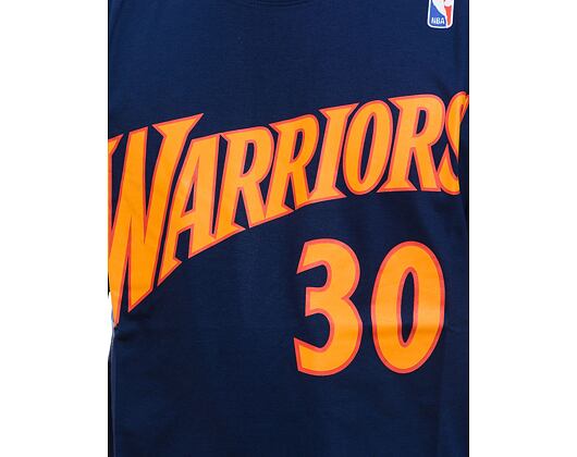 Mitchell & Ness Name & Number tee Golden State Warriors Stephen Curry Navy