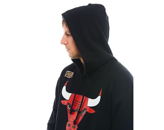 Mitchell & Ness NBA Team Logo Hoody Chicago Bulls Black