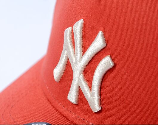 Kšiltovka New Era - 9FORTY A-Frame League Essential - NY Yankees - Rust / Stone