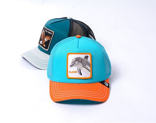 Kšiltovka Goorin Trucker - Dolphin Fan - Tur