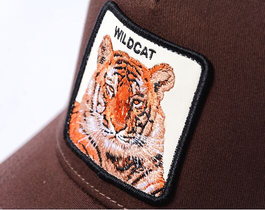 Kšiltovka Goorin Trucker - The Wildcat Tiger - Brown