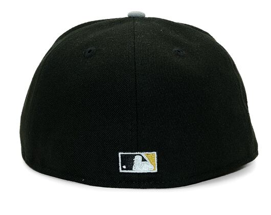 Kšiltovka New Era - 59FIFTY Contrast Pin - Oakland Athletics - Black