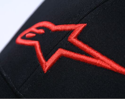 Kšiltovka Alpinestars - Ageless Curve - Black/Red