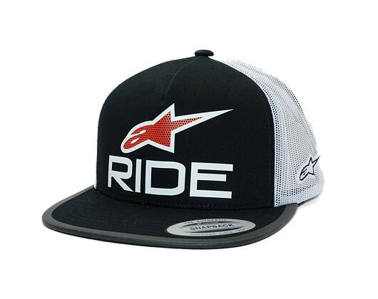 Kšiltovka Alpinestars - Ride 4.0 - Black/White/Red