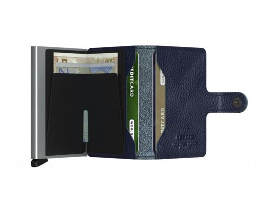 Peněženka Secrid Miniwallet Stitch Linea - Navy