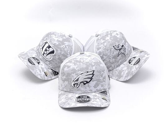 Kšiltovka New Era - NFL24 9SEVENTY Stretch-Snap - Philadelphia Eagles