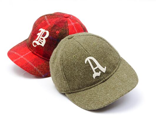 Kšiltovka New Era - 9FIFTY Retro Crown Harris Tweed - Oakland Athletics - New Olive