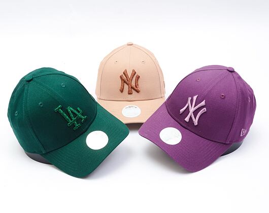 Dámská Kšiltovka New Era - 9FORTY Womens MLB Metallic - LA Dodgers - Green