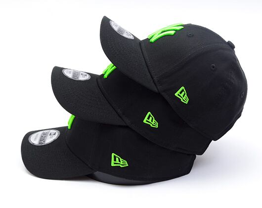 Kšiltovka New Era - 9FORTY MLB Neon - NY Yankees - Black / Green Glow