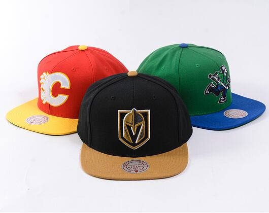 Kšiltovka Mitchell & Ness - Team 2 Tone 2.0 Snapback - Vegas Golden Knights - Black/Gold