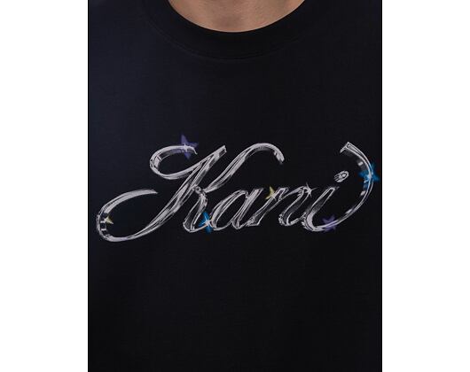 Triko Karl Kani Kani Icy Chrome Tee black