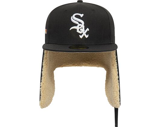 Kšiltovka New Era - 59FIFTY Dogear MLB - Chicago White Sox - Black